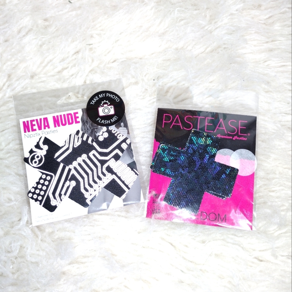 Neva Reactive Circuit Board And Leopard Print Rainbow 🌈 X Pasties